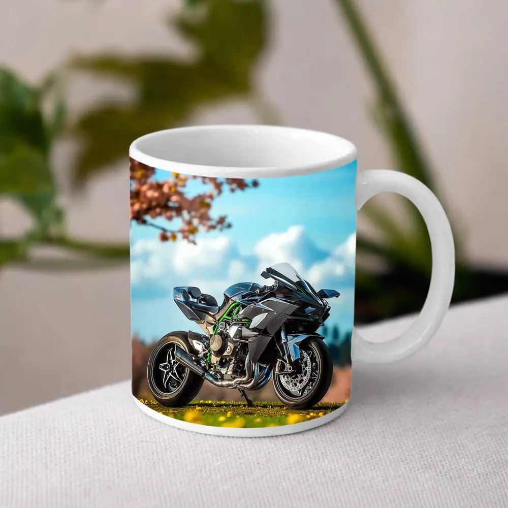 Kawasaki Ninja H2 Green Spring Park – Mugs