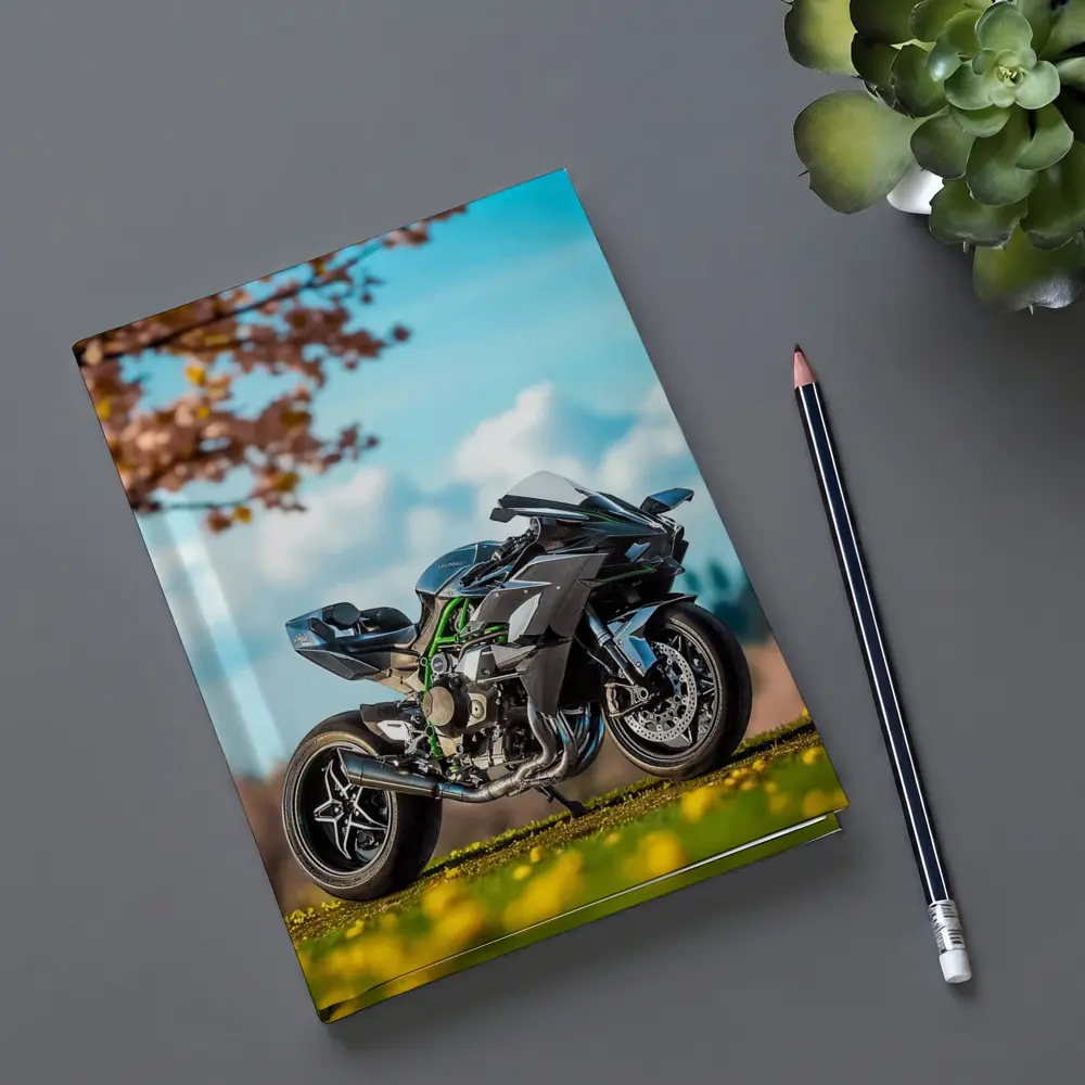 Kawasaki Ninja H2 Green Spring Park – Notebooks