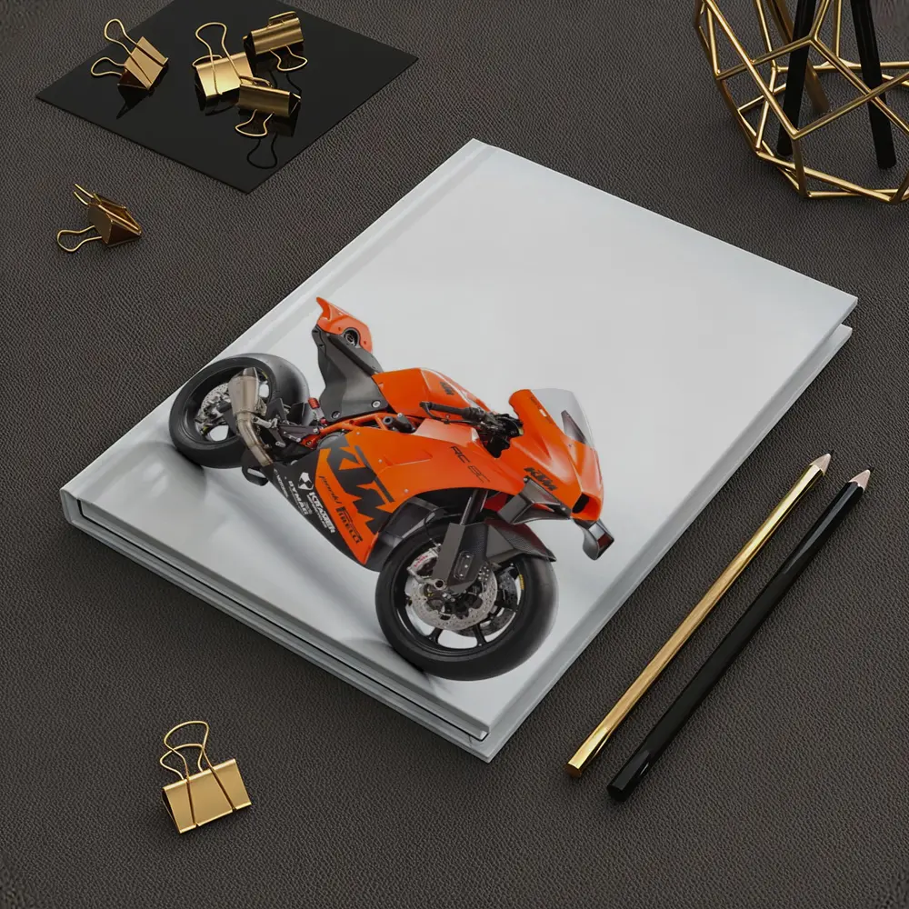 KTM RC GP Orange Sport Bike Studio – Notebooks