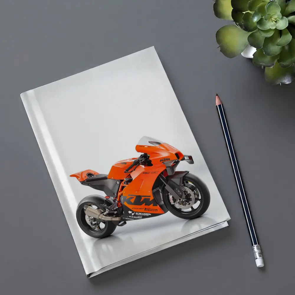 KTM RC GP Orange Sport Bike Studio – Notebooks