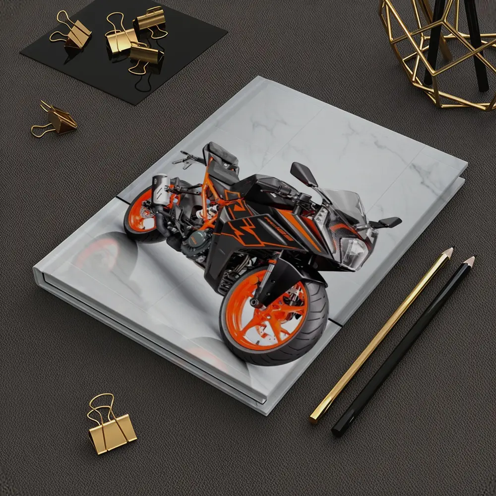 KTM RC125 Sport Bike Marble Studio – Notebooks