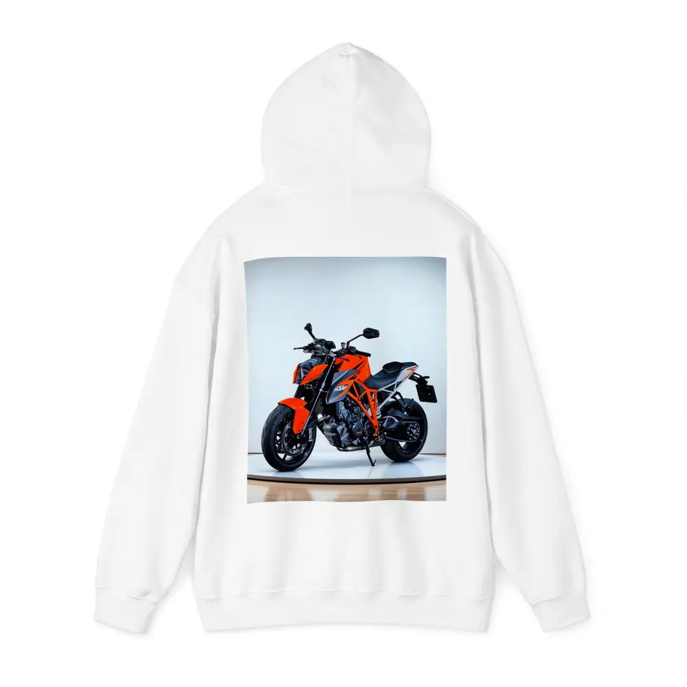 KTM Super Duke Motorcycle Studio White Background – Hoodies