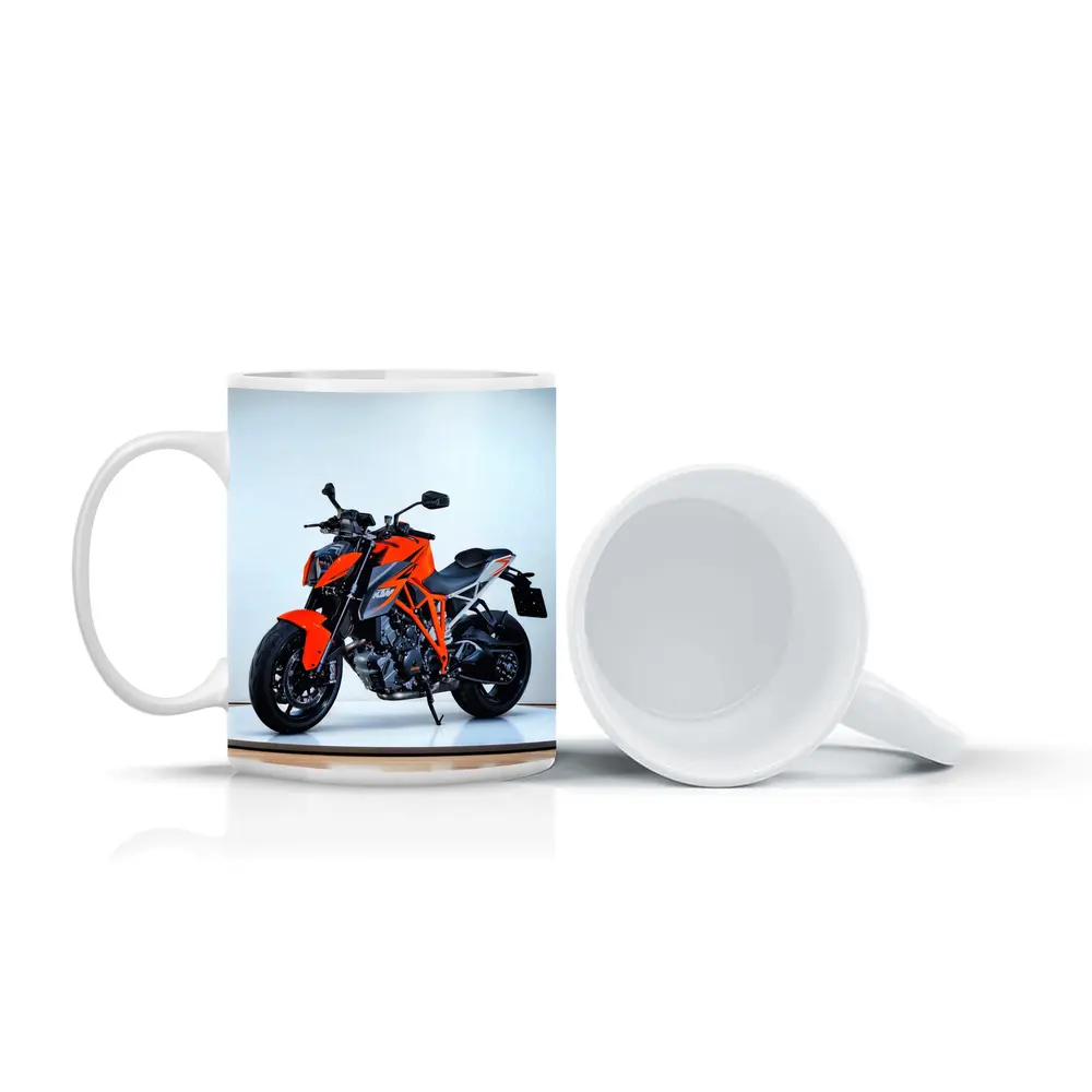 KTM Super Duke Motorcycle Studio White Background – Mugs