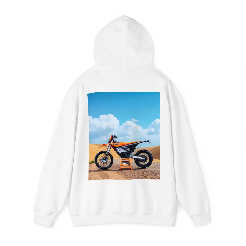 KTM Dirt Bike Orange Desert Sand Dunes – Hoodies