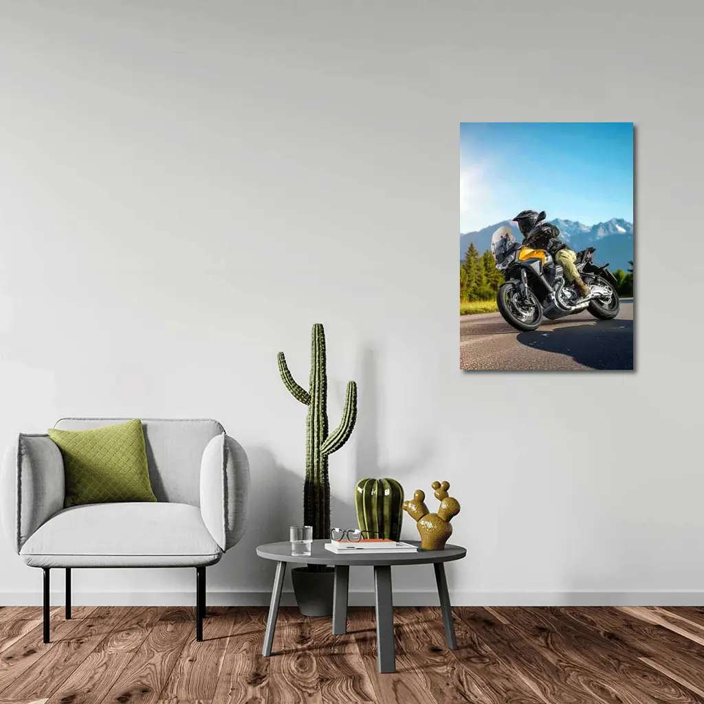 Harley Davidson Pan America Mountain Road Ride – Wall Art