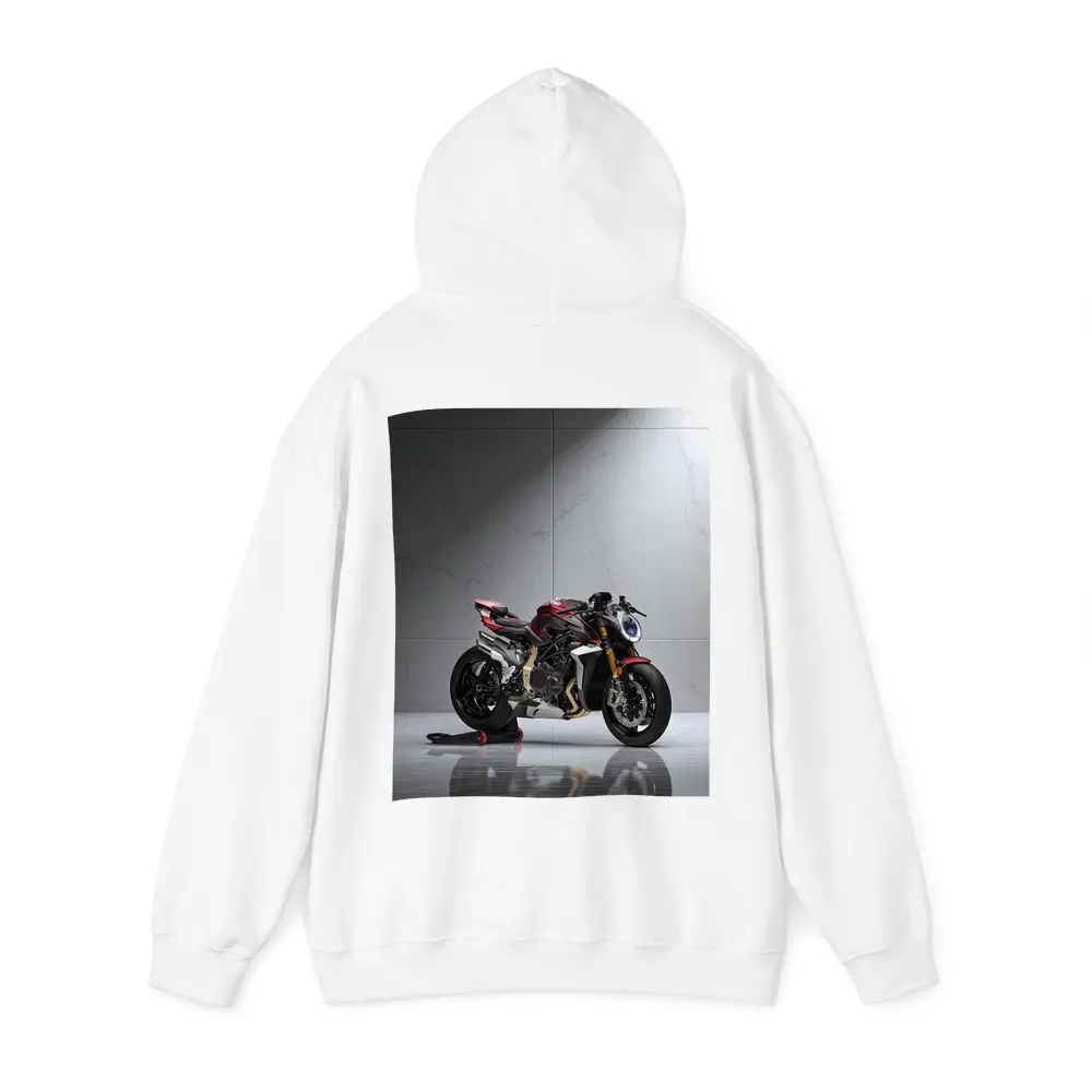 MV Agusta Naked Bike Studio Marble Background – Hoodies