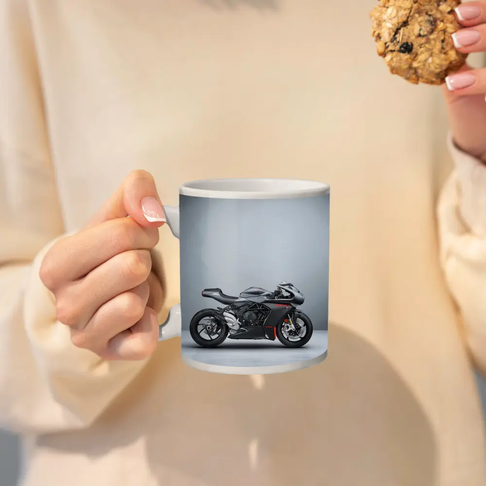 MV Agusta Supersport Motorcycle Gray Studio – Mugs