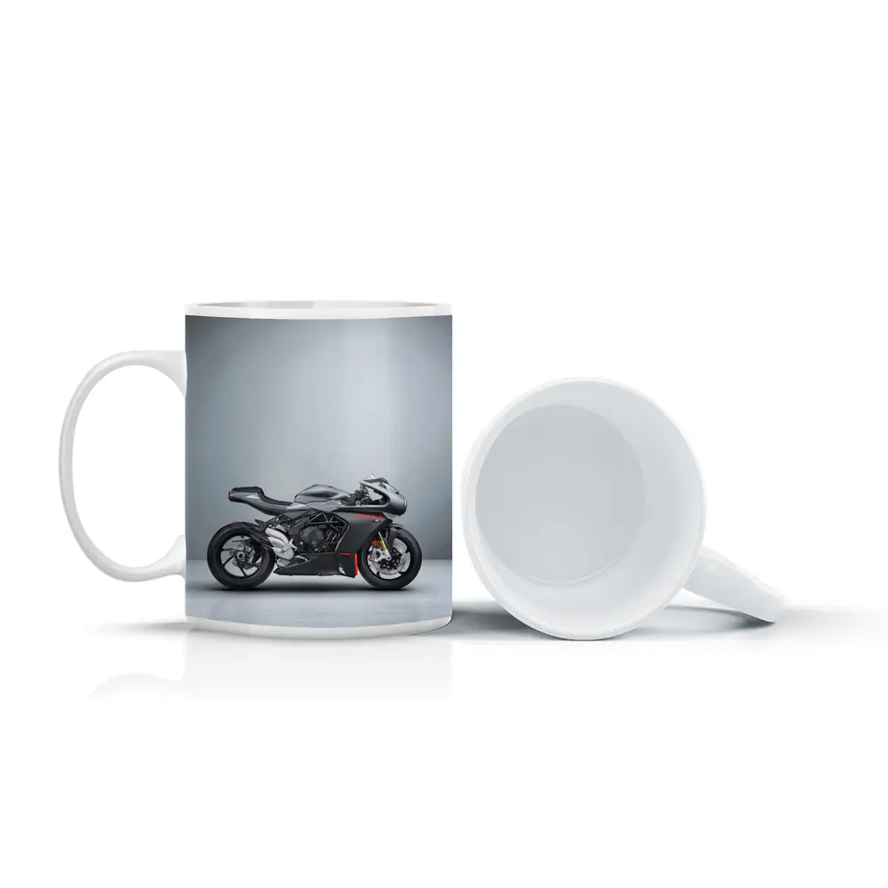 MV Agusta Supersport Motorcycle Gray Studio – Mugs