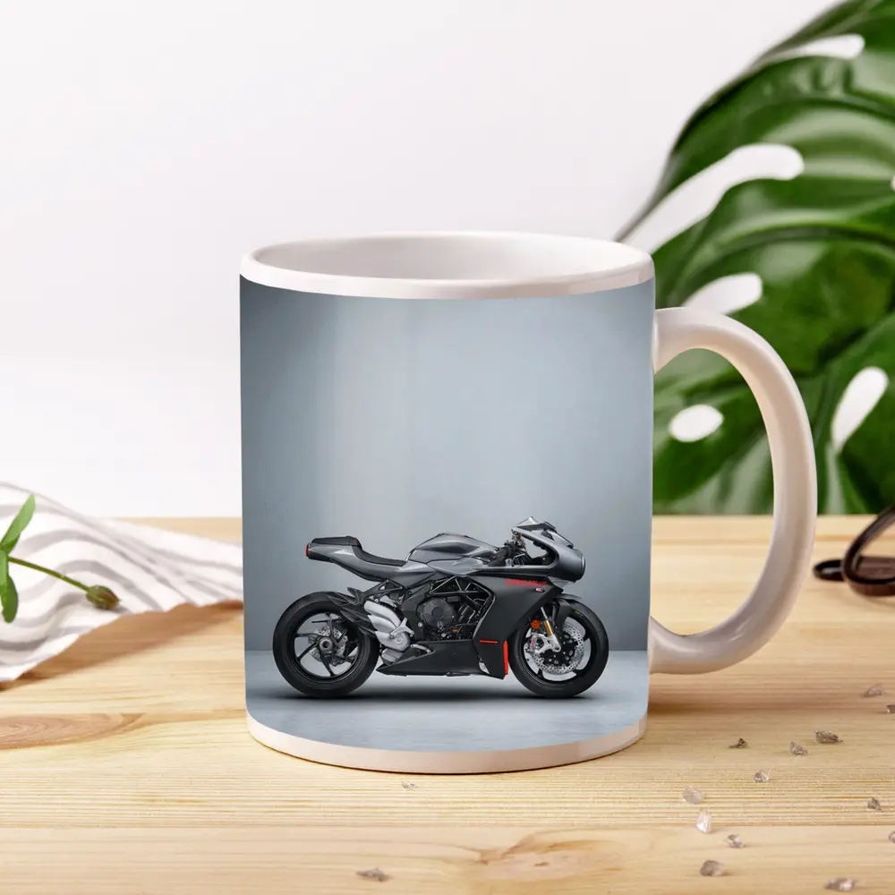 MV Agusta Supersport Motorcycle Gray Studio – Mugs