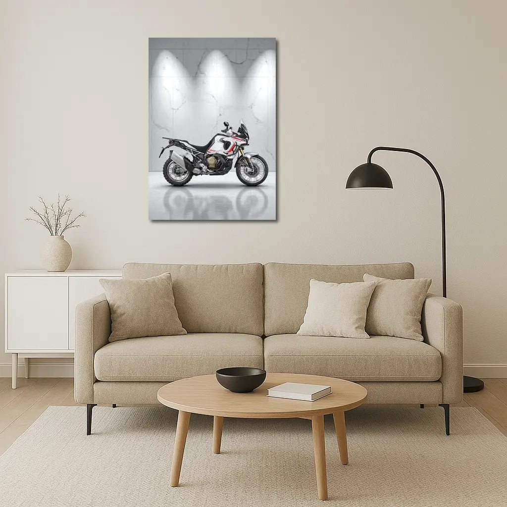Honda Africa Twin Adventure Bike Marble Studio – Wall Art