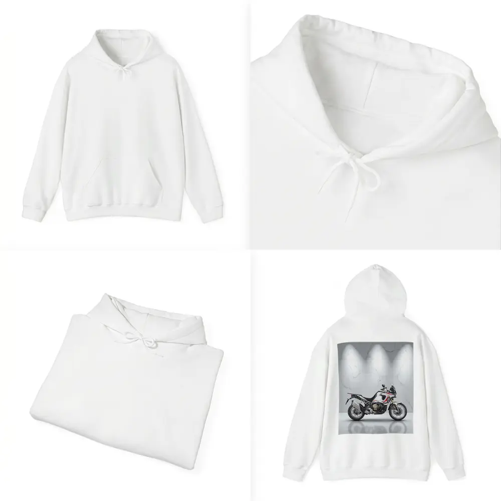 Honda Africa Twin Adventure Bike Marble Studio – Hoodies
