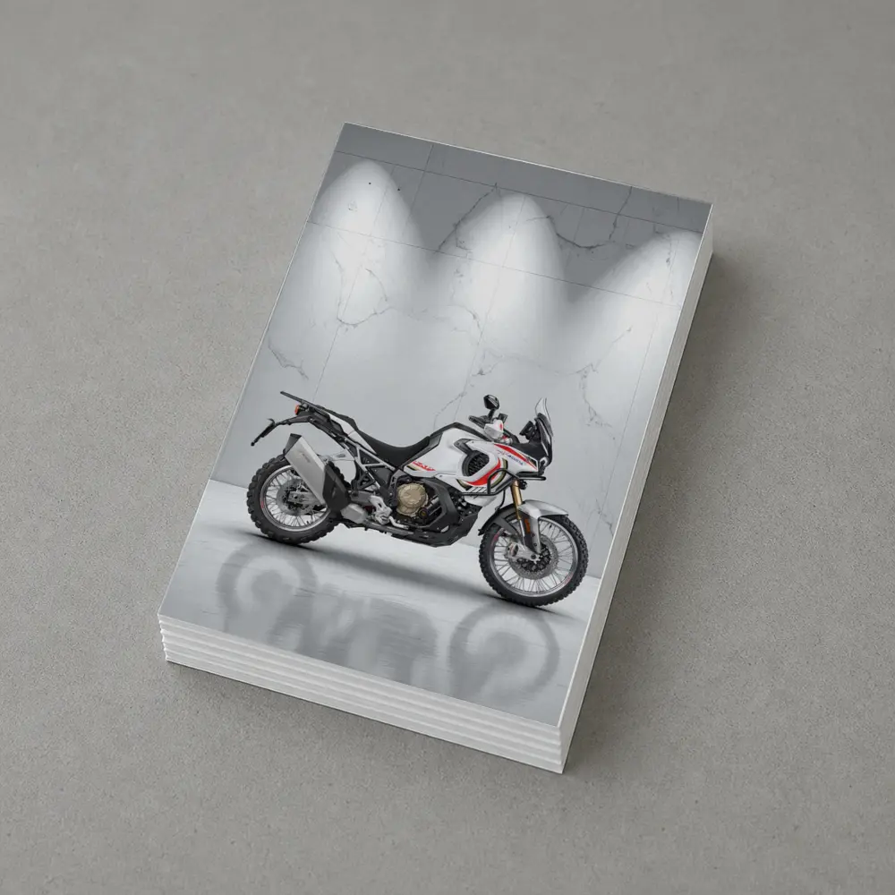 Honda Africa Twin Adventure Bike Marble Studio – Postcards