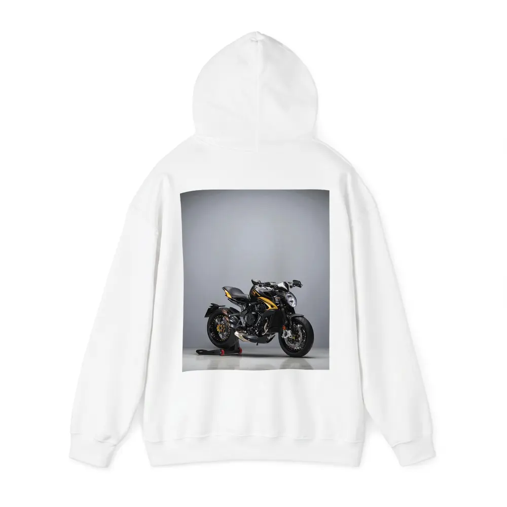 MV Agusta Naked Bike Black Gold Studio – Hoodies