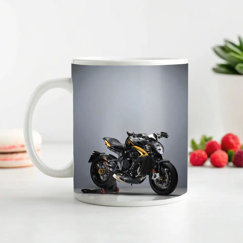MV Agusta Naked Bike Black Gold Studio – Mugs