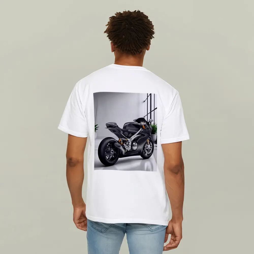 Norton Motorcycle Carbon Gray Minimal Studio – T-Shirts