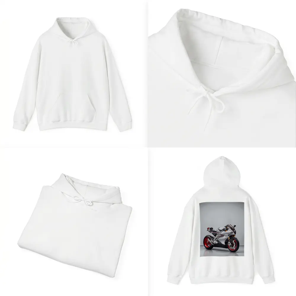 MV Agusta Superbike Silver Studio Shot – Hoodies