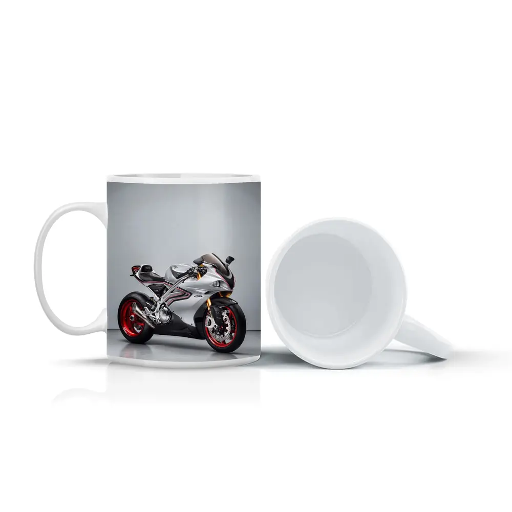 MV Agusta Superbike Silver Studio Shot – Mugs