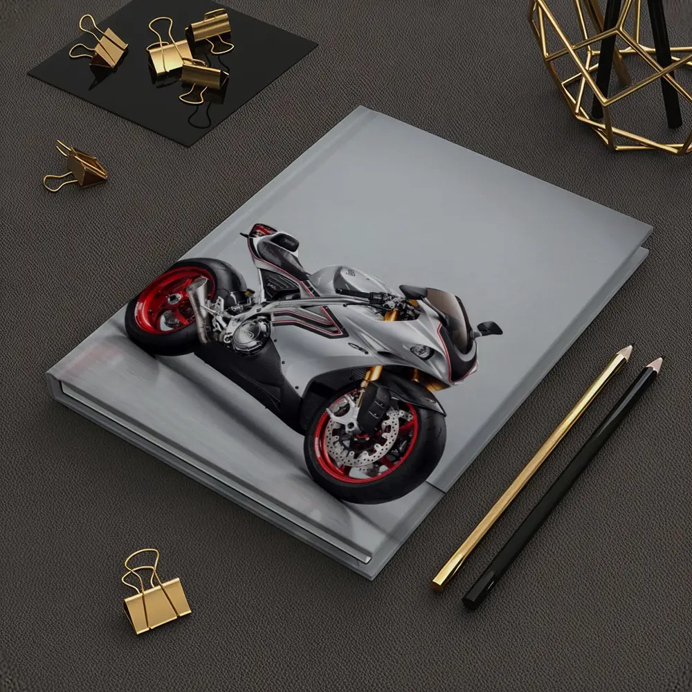 MV Agusta Superbike Silver Studio Shot – Notebooks
