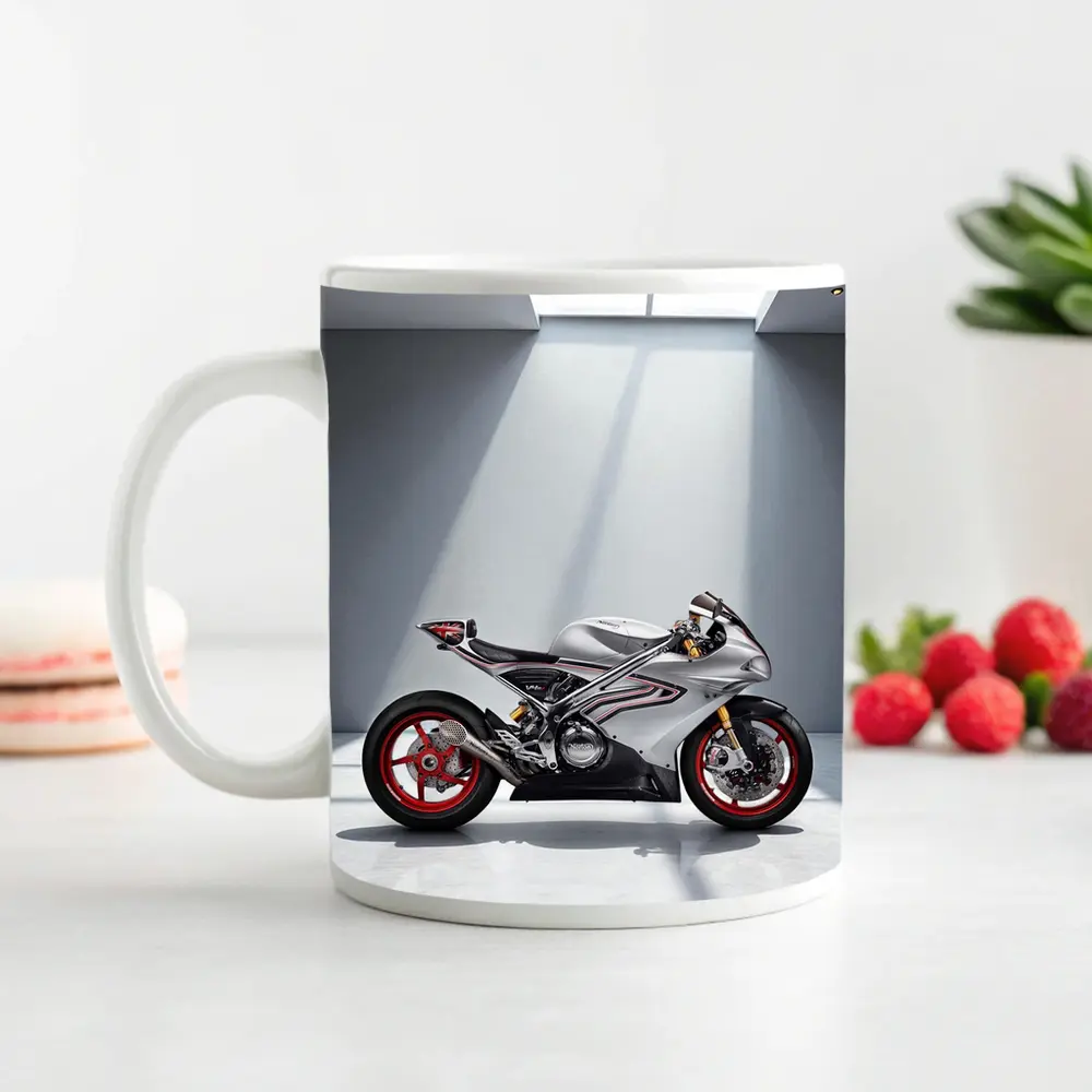 MV Agusta Superbike Silver Studio Minimal – Mugs
