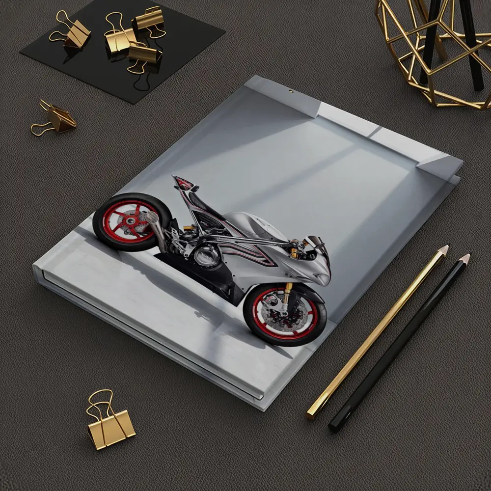 MV Agusta Superbike Silver Studio Minimal – Notebooks