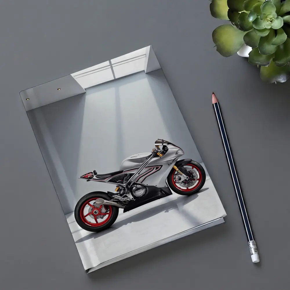 MV Agusta Superbike Silver Studio Minimal – Notebooks
