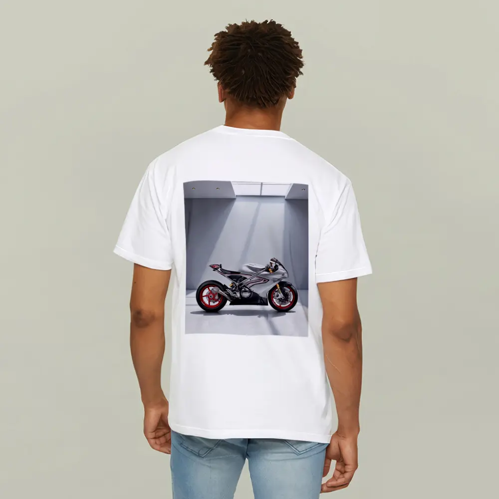 MV Agusta Superbike Silver Studio Minimal – T-Shirts