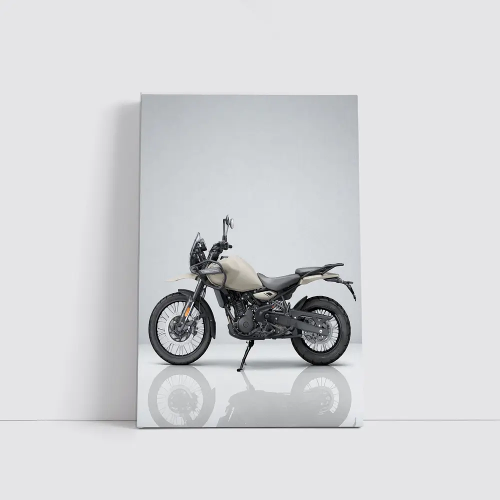 Adventure Dual Sport Bike Sandy Beige Studio – Wall Art