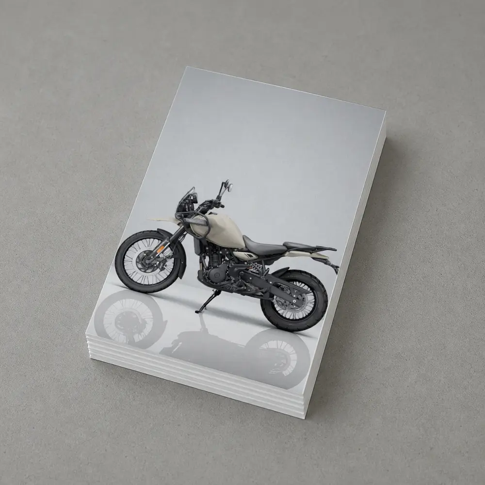 Adventure Dual Sport Bike Sandy Beige Studio – Postcards