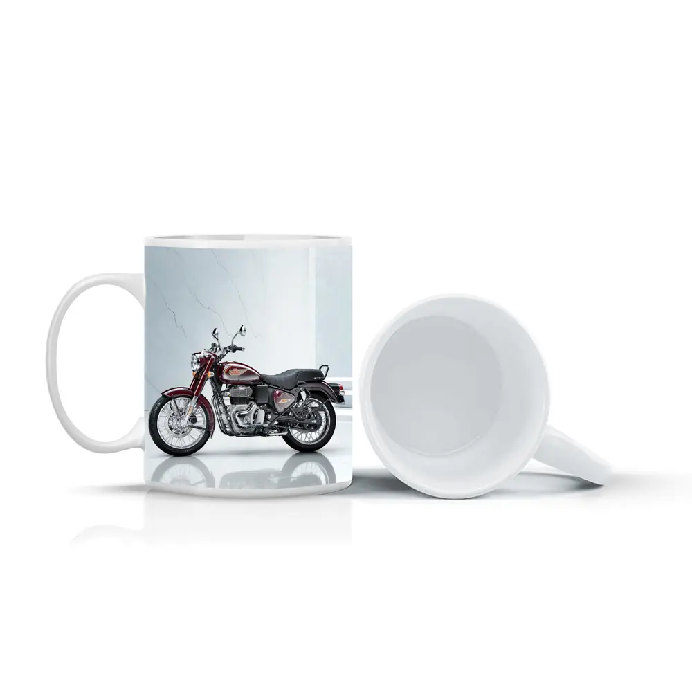 Royal Enfield Bullet Classic Maroon Studio – Mugs