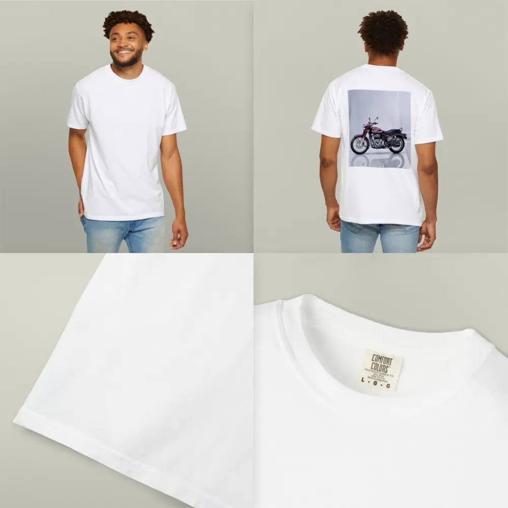 Royal Enfield Bullet Classic Maroon Studio – T-Shirts