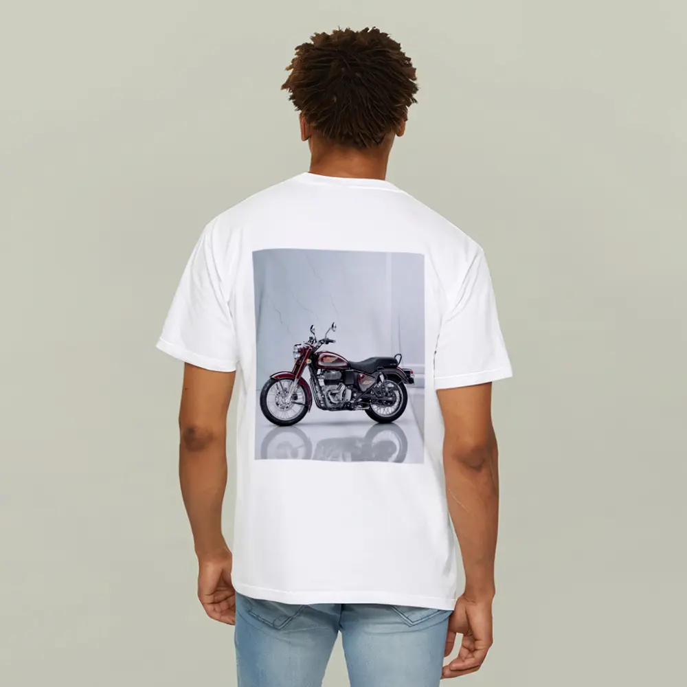 Royal Enfield Bullet Classic Maroon Studio – T-Shirts