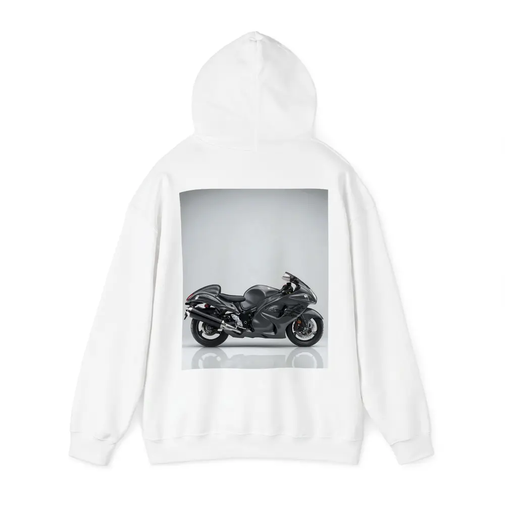 Suzuki Hayabusa Sport Bike Gray Studio – Hoodies
