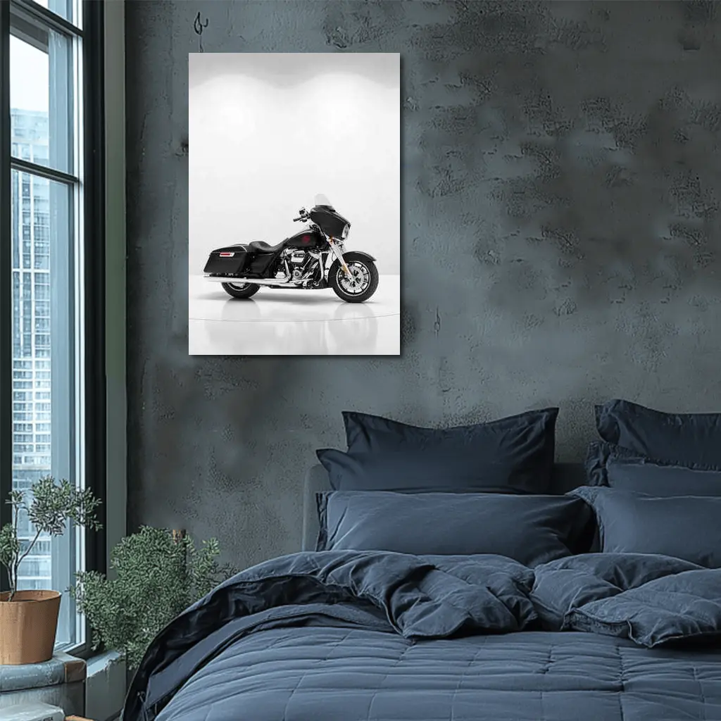 Harley Davidson Electra Glide Black Bagger – Wall Art