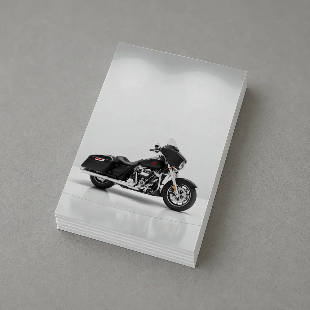 Harley Davidson Electra Glide Black Bagger – Postcards