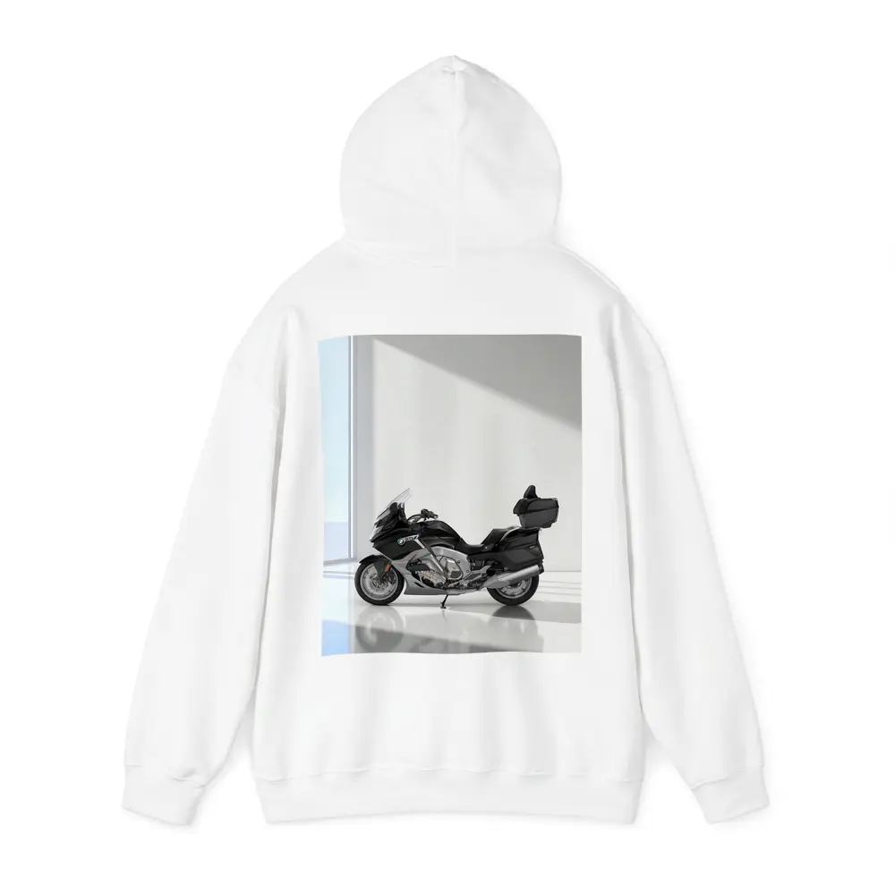 BMW Touring Motorcycle Black Minimal Studio – Hoodies