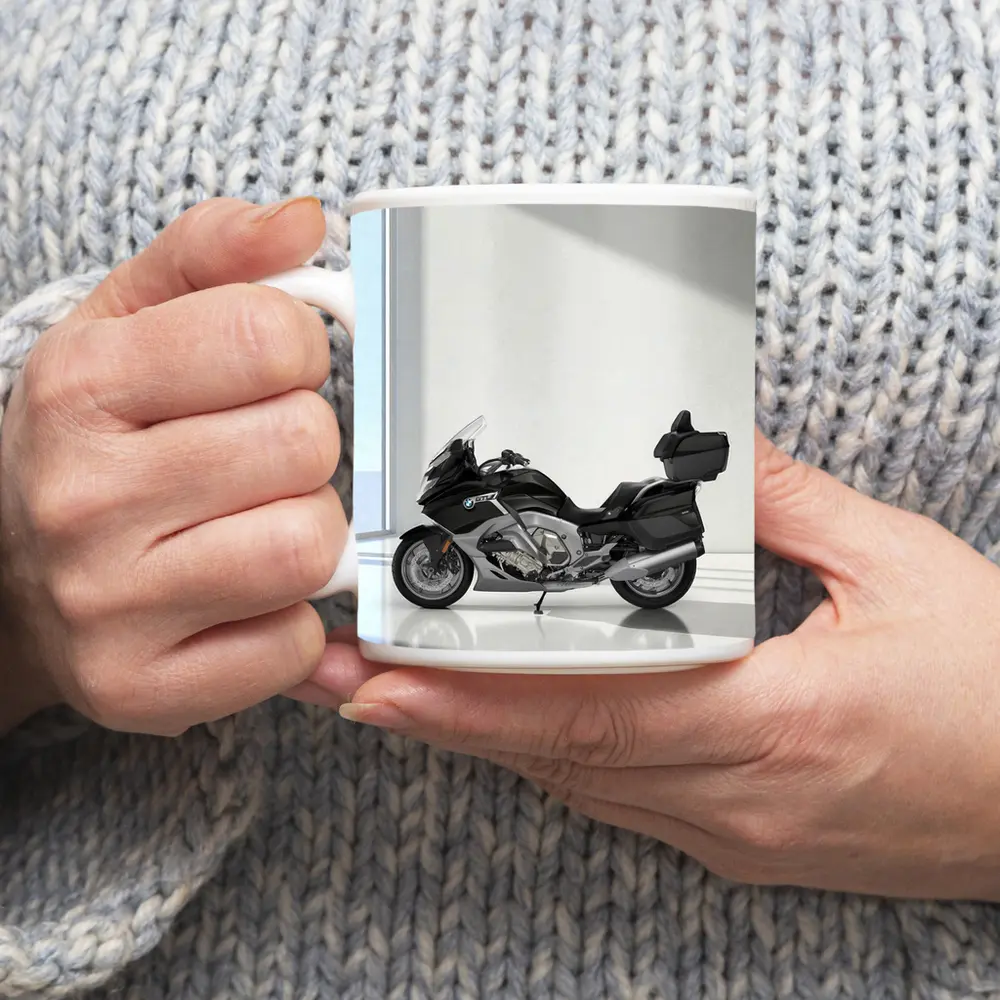 BMW Touring Motorcycle Black Minimal Studio – Mugs