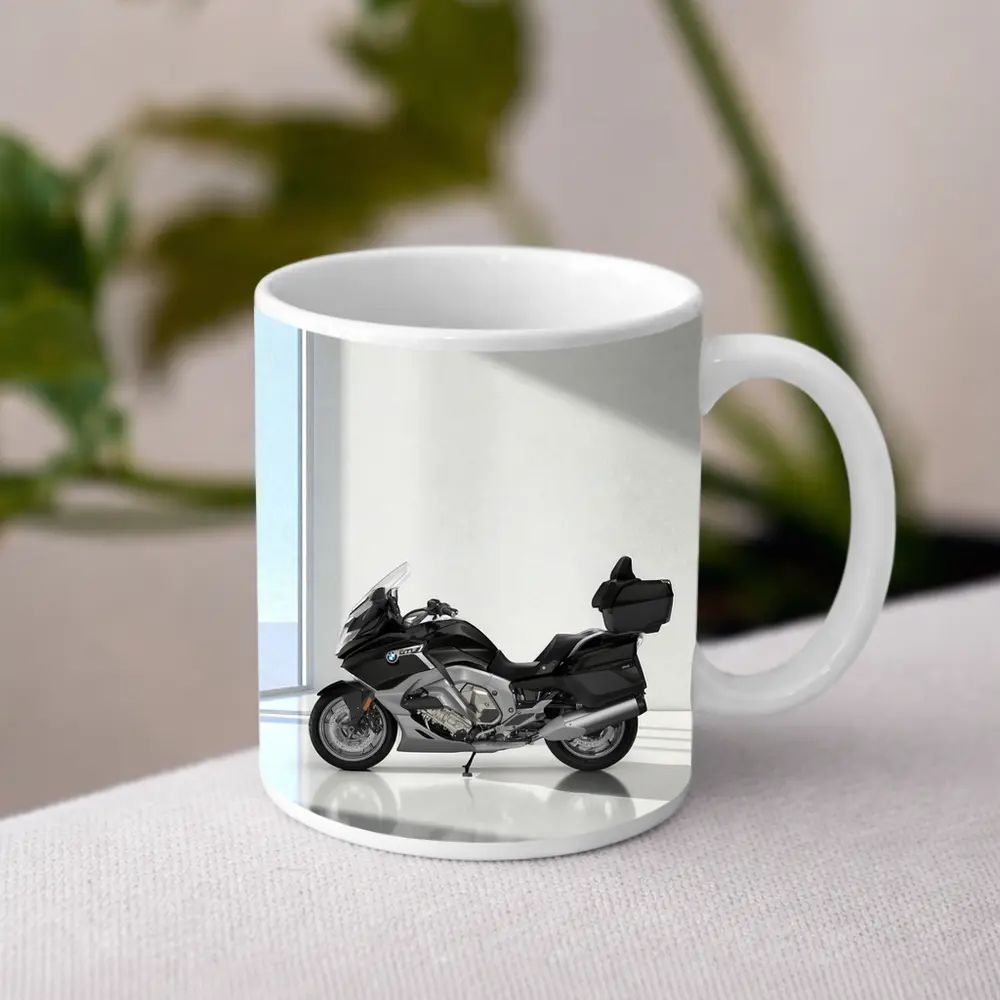 BMW Touring Motorcycle Black Minimal Studio – Mugs