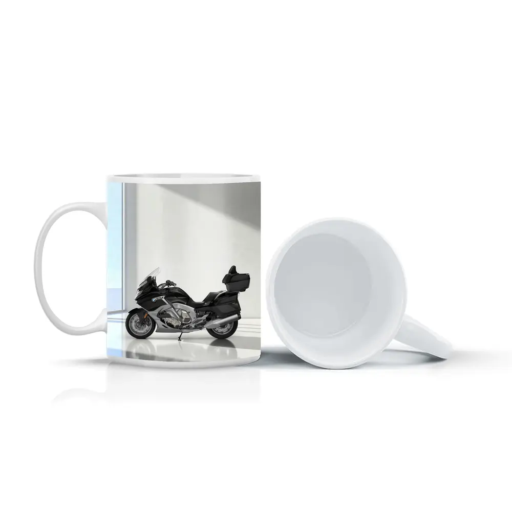 BMW Touring Motorcycle Black Minimal Studio – Mugs