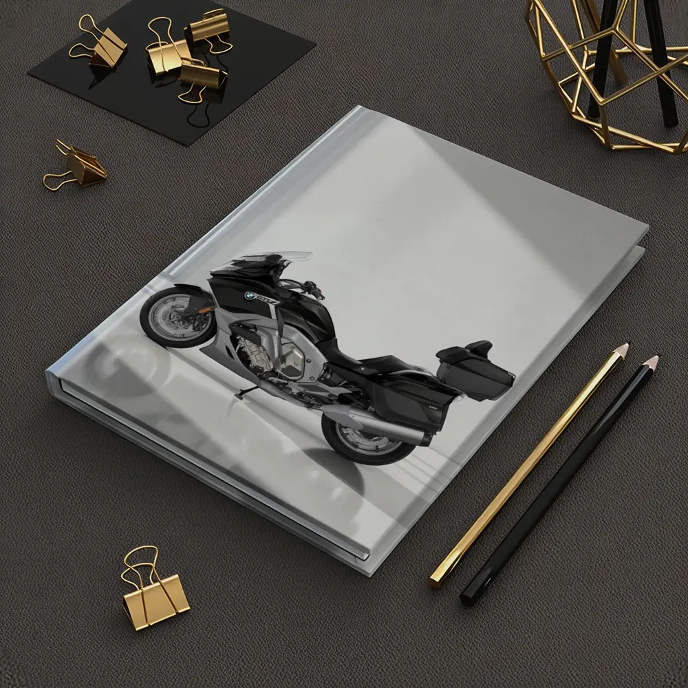 BMW Touring Motorcycle Black Minimal Studio – Notebooks