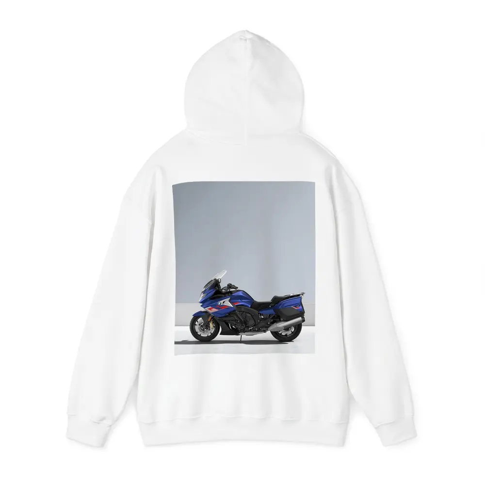 BMW Touring Motorcycle Blue Gray Studio – Hoodies