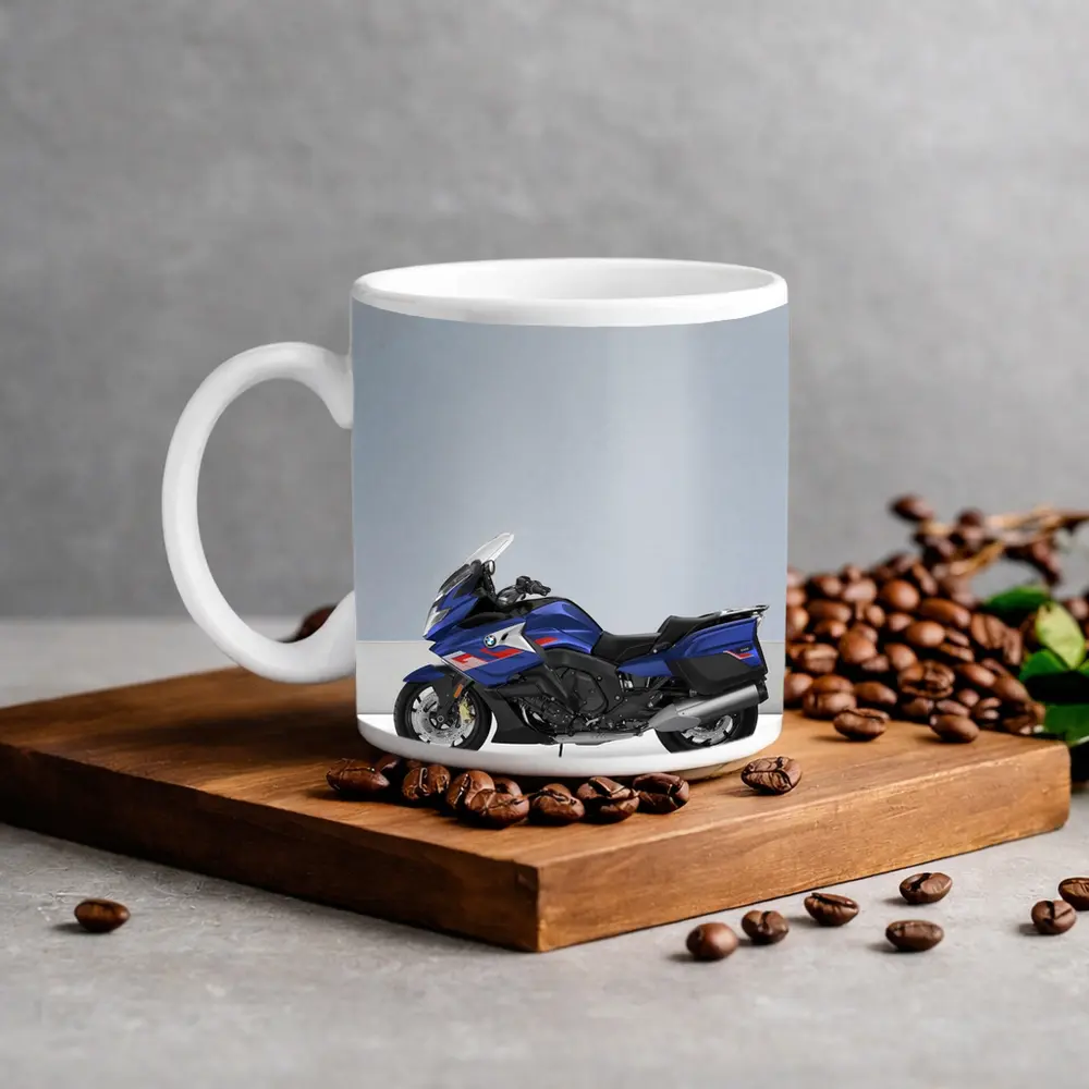 BMW Touring Motorcycle Blue Gray Studio – Mugs