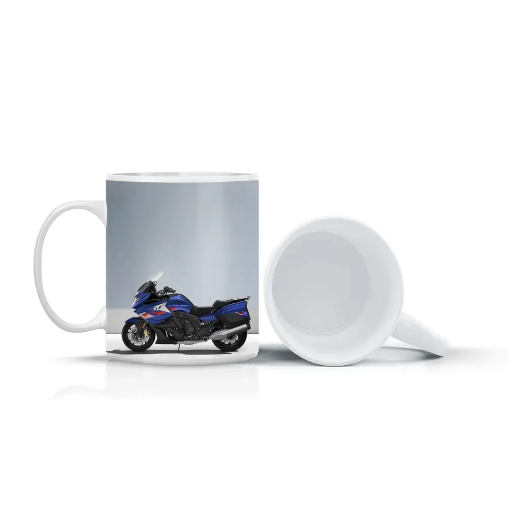 BMW Touring Motorcycle Blue Gray Studio – Mugs