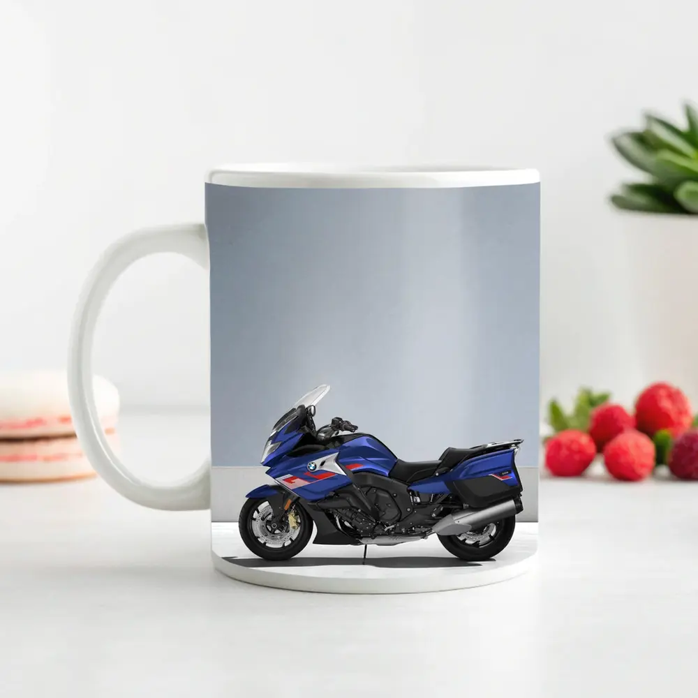 BMW Touring Motorcycle Blue Gray Studio – Mugs