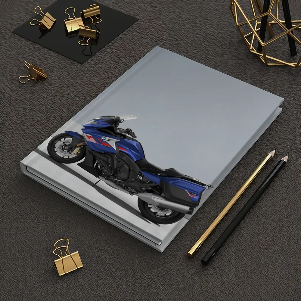 BMW Touring Motorcycle Blue Gray Studio – Notebooks