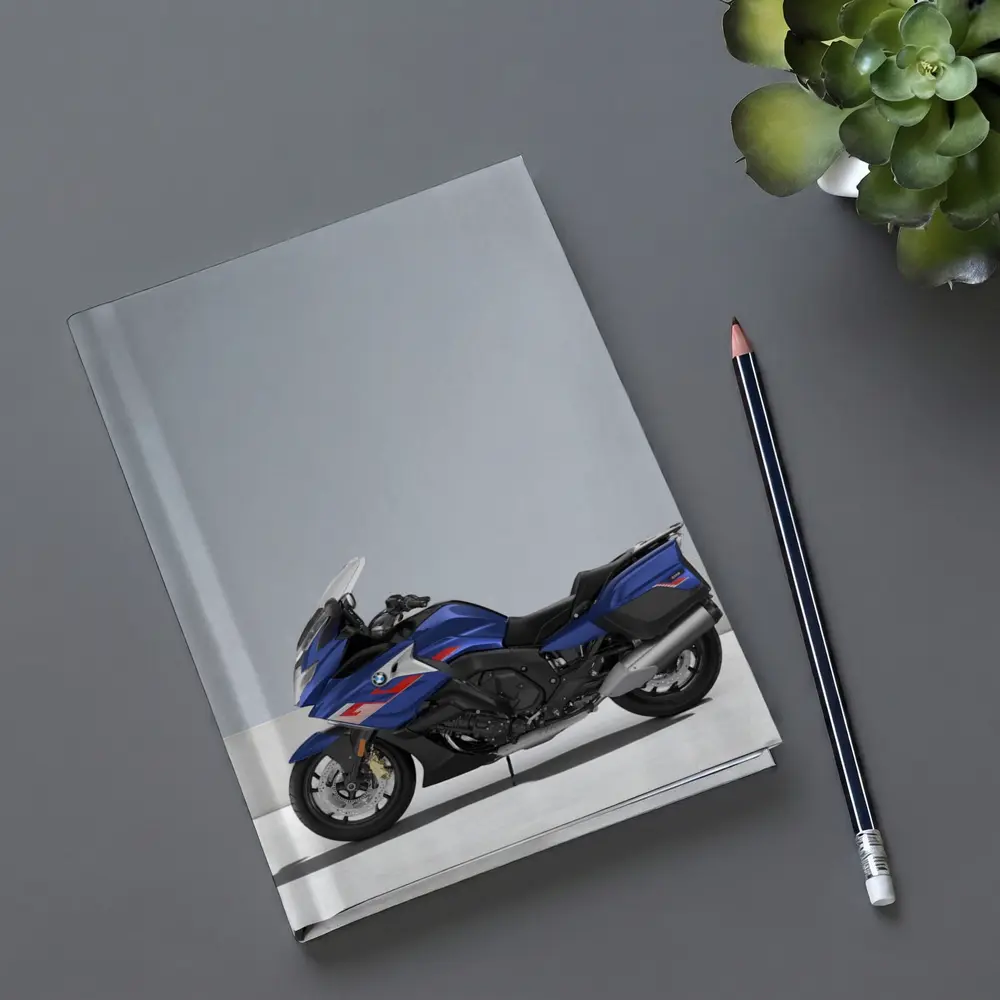 BMW Touring Motorcycle Blue Gray Studio – Notebooks