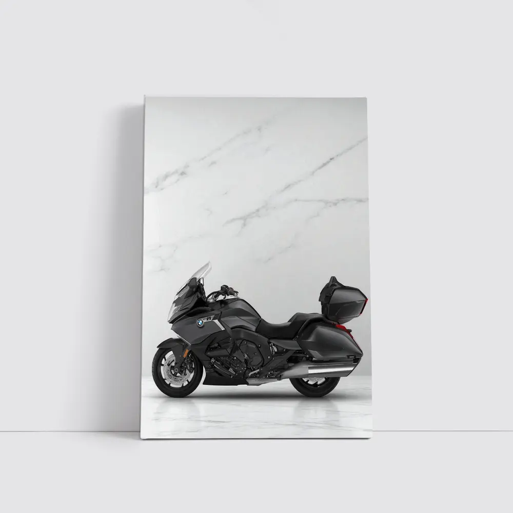 BMW K Grand Tour Dark Gray Motorcycle – Wall Art