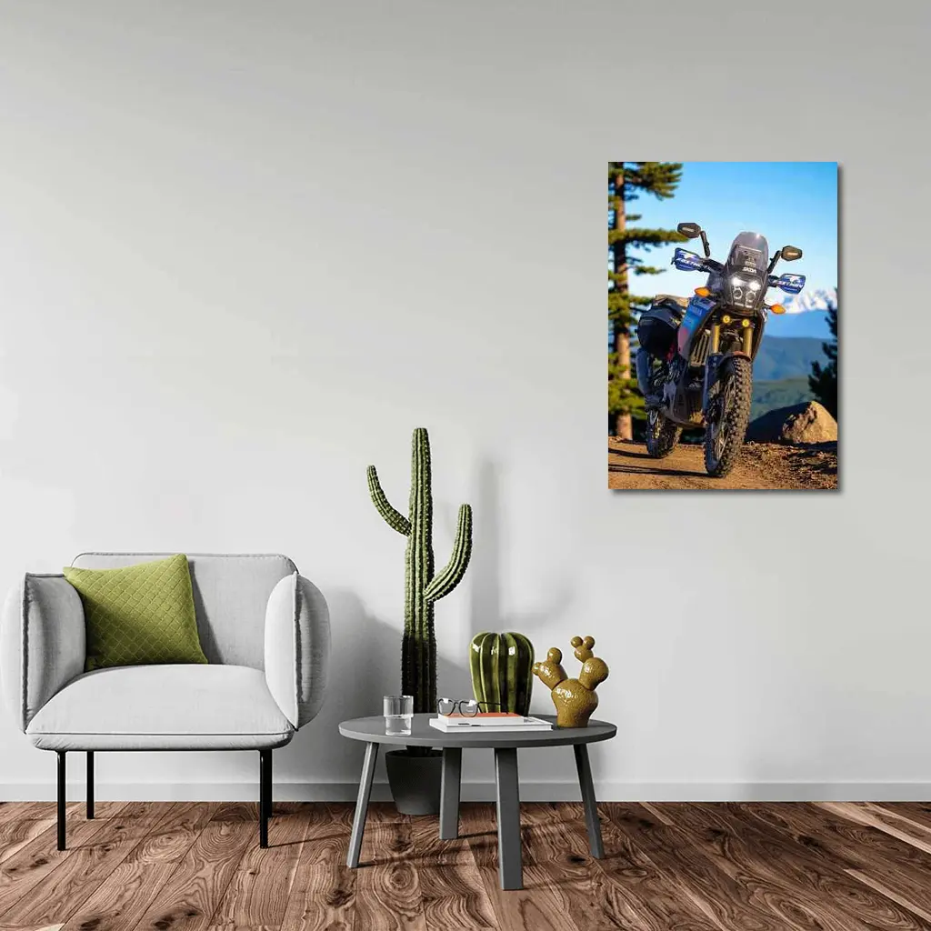 Yamaha Tenere Adventure Bike Mountain Trail – Wall Art