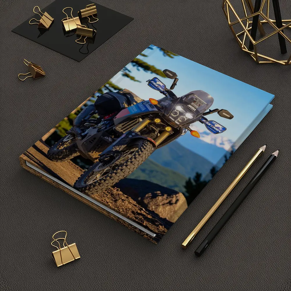 Yamaha Tenere Adventure Bike Mountain Trail – Notebooks