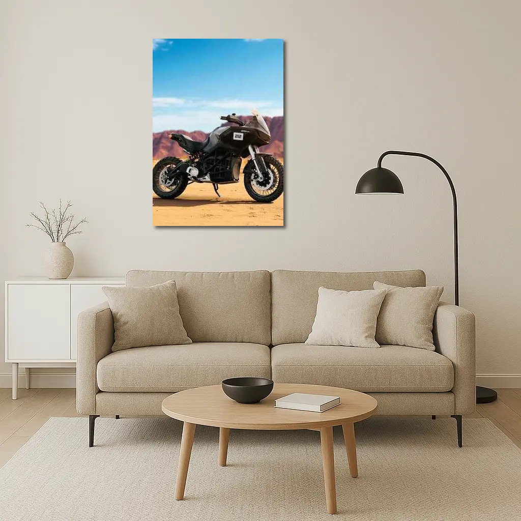 Zero Motorcycles Electric Adventure Bike Desert – Wall Art