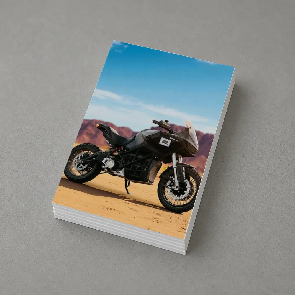 Zero Motorcycles Electric Adventure Bike Desert – Postcards